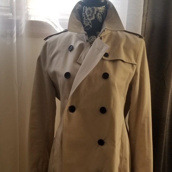 burberry kensington short trench